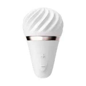 Satisfyer Little Wand - Akkus csiklóvibrátor (fehér) - Image 2