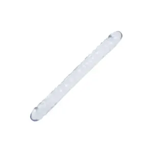Crystal Jellies Double Dong 45 cm Clear - Dupla végű dildó - Image 3