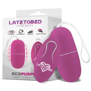 Latetobed Ecopurple - Vibrációs tojás (lila) - Image 6