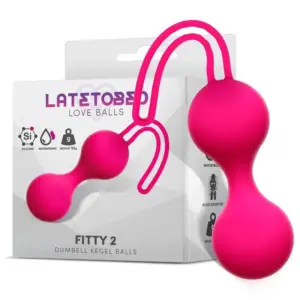 Latetobed Fitty 2 - Dumbell Kegel Balls 52 g -Kegel golyók - Image 5