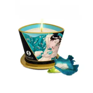 Shunga Massage Candle - Masszázsgyertya (virágos) - Image 3