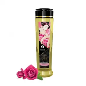 Shunga Erotic - Masszázsolaj (rózsa) - 240ml - Image 2