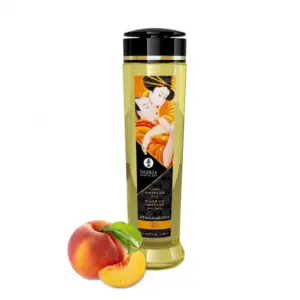 Shunga Massage Oil - Masszázsolaj (barack) - Image 2