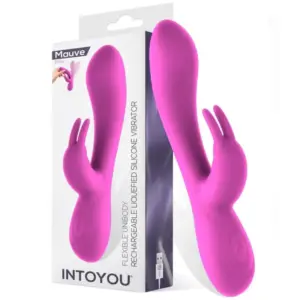 Intoyou Mauve Unibody - Nyuszis vibrátor (pink) - Image 3