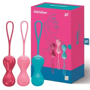 Satisfyer Power Balls - Mozgó golyós gésagolyó-duó szett (3 részes) - Image 2