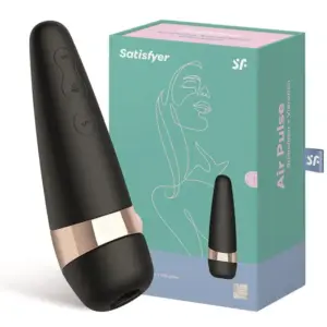 Satisfyer Pro 3+ - Vízálló,akkus csiklóizgató (fekete) - Image 8