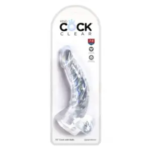 King Cock 7.5" - Zselés dildó - Image 2