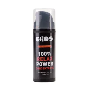 Eros Relax 100% Power Man - Vágyfokozó síkosító gél (30ml) - Image 2