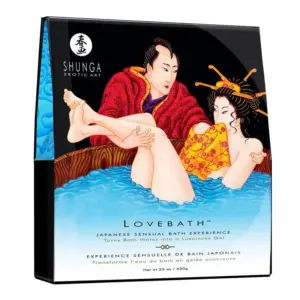 Shunga Bath Salts - Fürdő és tusoló zselé (óceán) - Image 2