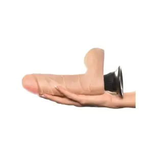 Real Feel Deluxe Real Feel Deluxe No. 4 19 cm Flesh - Realisztikus vibrátor - Image 11