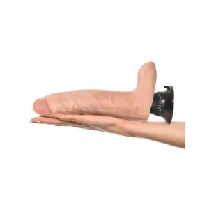 Real Feel Deluxe No.6 - Tapadótalpas vibrátor (21,6cm) - Image 9