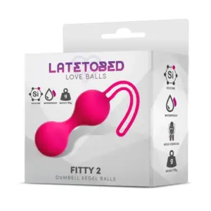Latetobed Fitty 2 - Dumbell Kegel Balls 52 g -Kegel golyók - Image 4