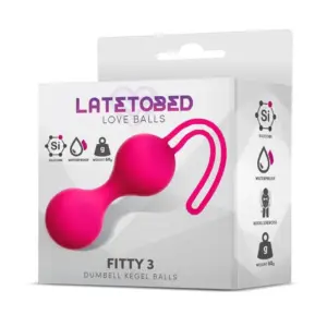 Latetobed Fitty 3 - Dumbbell Kegel Balls 62 g - Kegel golyók - Image 4