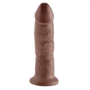 King Cock King Cock Dildo 9" - Brown - Realisztikus dildó - Image 3