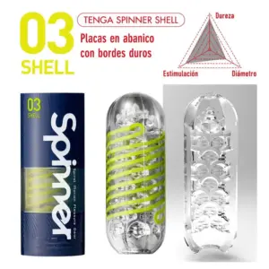 Tenga Spinner Shell - Maszturbátor többszöri használatra - Image 3