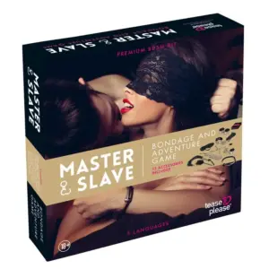 Master & Slave Bondage Game - Erotikus játék szett (leopárd) - Image 3