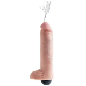 King Cock Squirting 10" - Spriccelő dildó (25,4cm) - Image 7