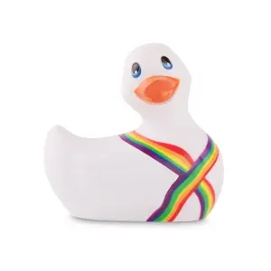 My Duckie Pride - Vibrációs fürdő kacsa (fehér) - Image 3