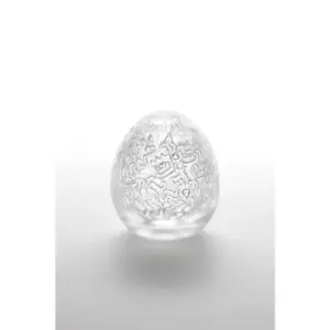 Tenga Masturbator Egg Keith Haring "Party" - Tojás alakú maszturbátor - Image 2