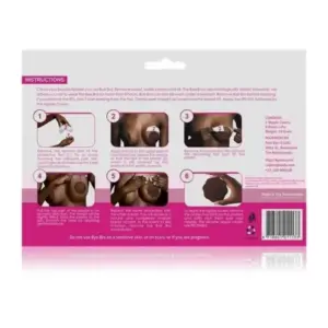 Bye Bra Breast - Mellemelő tapasz (barna) - Image 3