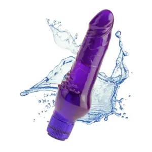 Juicy Jewels - Zselés vibrátor (lila) - Image 3