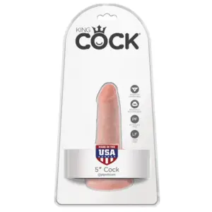 King Cock 5" - Realisztikus dildó (12,7cm) - Image 4