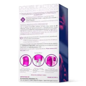 Action No. Thirteen - Vibráló és pulzáló csiklóizgató - Image 4