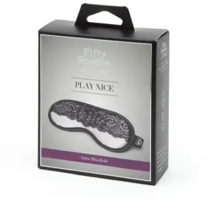 Fifty Shades Of Grey Satin And Lace Blindfold - Csipkés szemfedő - Image 2