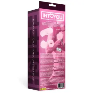 Intoyou BDSM Line - Kezdő kötöző szett - 4 részes (pink) - Image 4