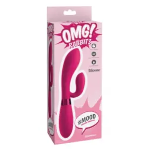 OMG Rabbits Mood - Csiklókaros vibrátor (pink) - Image 4