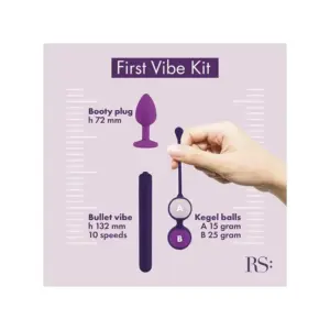 Rianne Essentials First - 3 részes vibrátor szett (lila) - Image 3