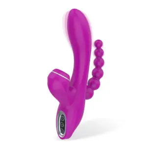 Action No. Nineteen - Háromágú vibrátor szívó funkcióval - Image 5