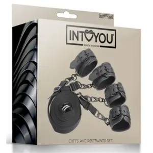 Intoyou Black Shadow - Ágyhoz kötöző szett - Image 6