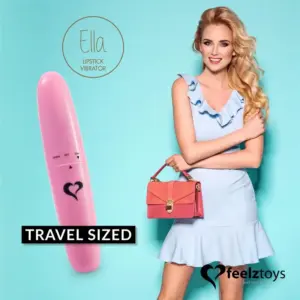 Feelztoys Ella - Rúzs vibrátor (pink) - Image 3