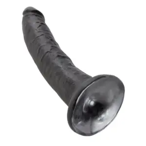 King Cock 7" - Fekete realisztikus dildó (17,8cm) - Image 2