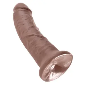 King Cock 8" - Barna realisztikus dildó (20,3cm) - Image 6