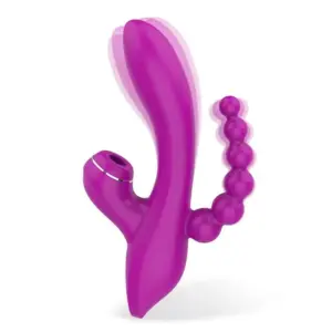 Action No. Nineteen - Háromágú vibrátor szívó funkcióval - Image 6