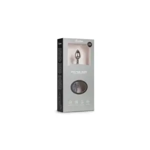 Easytoys Fox NO5 - Fém anál dildó rókafarokkal (ezüst-ezüst) - Image 6