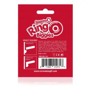 Screamingo Ringo Biggies - Blue - Pénisz gyűrű - Image 6