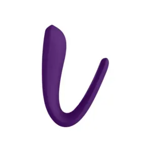 Satisfyer Double Classic - Vízálló, akkus párvibrátor (lila) - Image 6