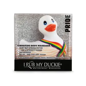 My Duckie Pride - Vibrációs fürdő kacsa (fehér) - Image 6