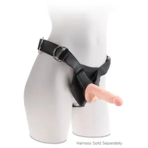 King Cock 3d Triple Density - Realisztikus dildó herékkel - Image 15