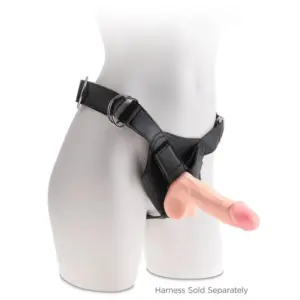 King Cock 3d Triple Density - Realisztikus dildó herékkel - Image 9