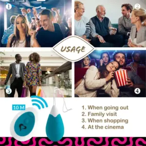 Feelztoys Anna -Távírányítós vibrációs tojás - Image 12