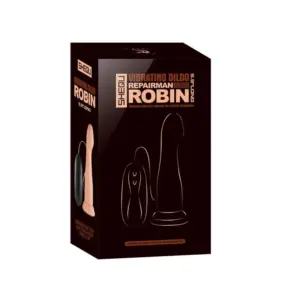 Shequ Robin - Távirányítós vibrátor (17,6cm) - Image 7