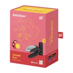 Satisfyer Double Fun - Okos,akkus,vízálló,rádiós párvibrátor - Image 6