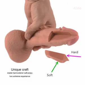 Shequ Ercules - Realisztikus dildó (22cm) - Image 3