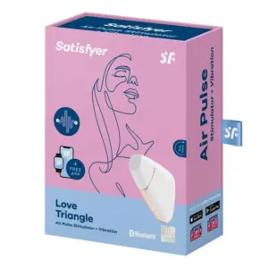 Satisfyer Love Triangle - Okos,akkus,vízálló csiklóizgató - Image 5