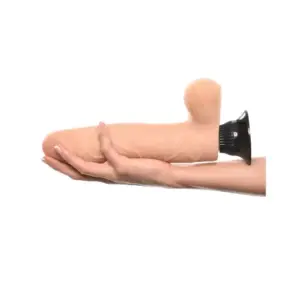 Real Feel Deluxe Real Feel Deluxe No. 9 24,1 cm Flesh - Realisztikus vibrátor - Image 2