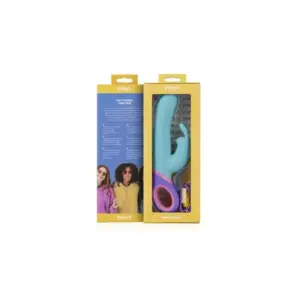 Pmv20 Meta Rabbit - Akkus,forgófejes,csiklókaros vibrátor (menta) - Image 9